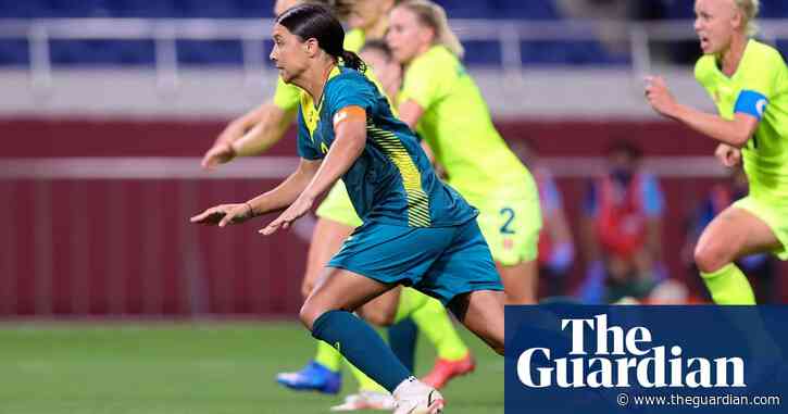 Sam Kerr’s penalty demons return in Matildas’ Olympic defeat to Sweden