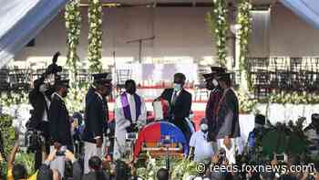 Jovenel Moïse funeral: Haiti president's hometown holds ceremony amid violence