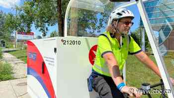 Canada Post's urban experiment: Delivering parcels to Montrealers by electric trike