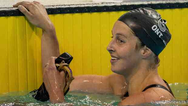 Canada's Sydney Pickrem withdraws from 400m swim race for 'medical reasons'