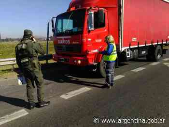 San Pedro: la CNRT retuvo un camión con pedido de captura - Argentina.gob.ar Presidencia de la Nación