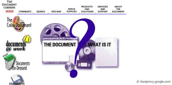 From clip art to Comic Sans: These screenshots from 25 years ago show just how much the internet has changed