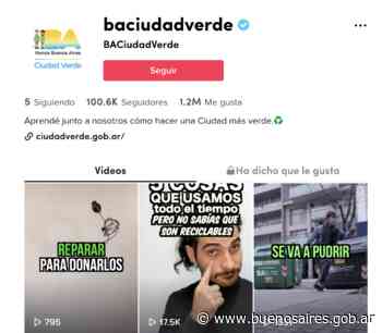 El Plan BA Recicla llegó a Tik Tok - buenosaires.gob.ar