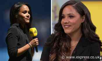 Alex Scott says she's turned to online dating but 'nothing has happened' for her so far - Daily Express