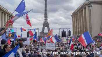 Proteste gegen strengere Corona-Regeln in Frankreich