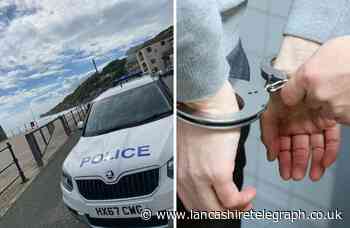 Man arrested on suspicion of attempted murder after car driven at group in Blackpool