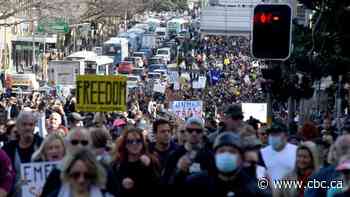 Thousands protest across Australia against pandemic lockdowns, dozens arrested