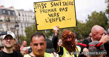 Protesters opposed to COVID measures clash with police in Paris - Al Jazeera English