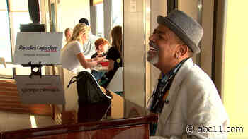 Beloved airport piano player earns $60,000 in tips after stranger posts video to Instagram