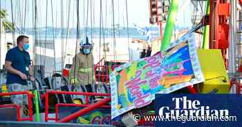 Four children taken to hospital after County Antrim funfair ride collapses