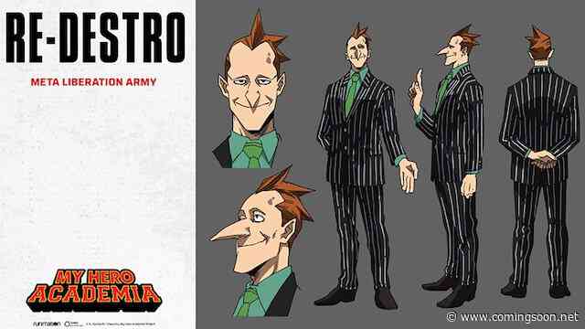 My Hero Academia Dub Casts Meta Liberation Army’s Re-Destro