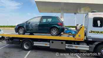 Incendie : Entre Arras et Bapaume, une voiture prend feu dans une station-service - L'Avenir de l'Artois