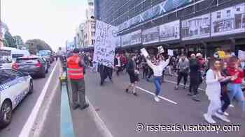 Thousands join in protest against Sydney lockdown