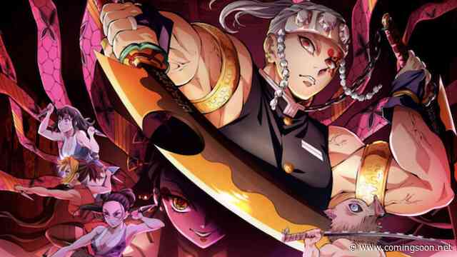 Demon Slayer Entertainment District Arc Art & Streaming Details Revealed