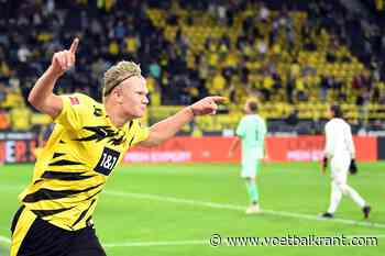 🎥 Prachtige beelden: Erling Haaland geeft jonge veldbestormer handtekening en begeleidt hem dan naar buiten