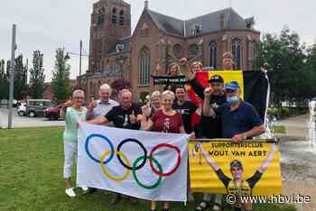 Supportersclub van Van Aert apetrots: “Een zilveren medaille met een gouden randje” - Het Belang van Limburg