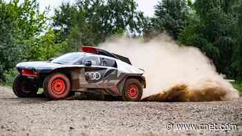 Audi RS Q E-Tron is a Dakar-bound, electrified off-roader     - Roadshow