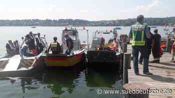 Starnberger See: Großeinsatz vor Percha - Süddeutsche Zeitung