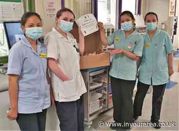 Farnham Freemasons donate welfare boxes to Surrey hospitals - In Your Area