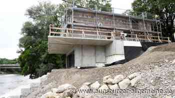 Ausflugslokal am Lech: "Floßlände" wird bald fertig sein - Augsburger Allgemeine