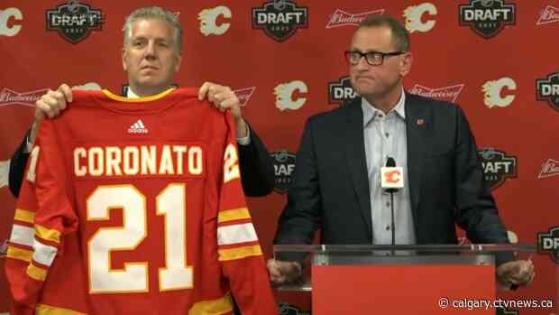 Flames pick up eight players in 2021 NHL draft