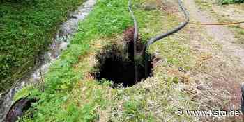 Mechernich: Stadt füllt einsturzgefährdete Abbaukammer im Bergschadensgebiet auf - Kölner Stadt-Anzeiger