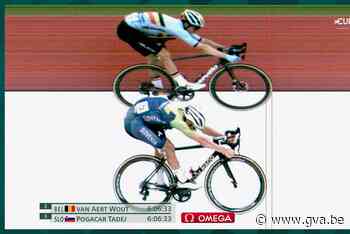 Millimeterwerk: zo miniem was het verschil tussen zilver en brons voor Van Aert - Gazet van Antwerpen