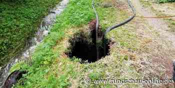 Mechernich: Stadt füllt einsturzgefährdete Abbaukammer im Bergschadensgebiet auf - Kölnische Rundschau