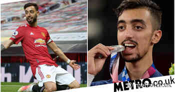 Tunisian Olympic medallist Khalil Jendoubi responds to Bruno Fernandes lookalike claims - Metro.co.uk