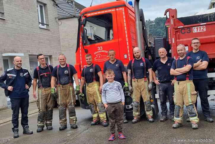Brandweerzone Vlaamse Ardennen blijft puin ruimen in rampgebied