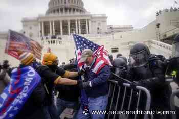 Houston man arrested, accused of pepper spraying and whipping officers at Capitol insurrection - Houston Chronicle