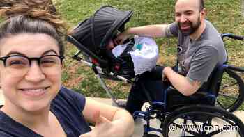 A team of high schoolers built a device that allows people in wheelchairs to walk their babies
