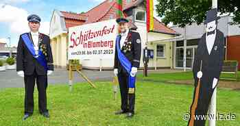 Holzschützen halten die Erinnerung an das Schützenfest wach - Lippische Landes-Zeitung