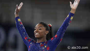 USA women's gymnastics team finishes 2nd in Olympic qualifying; Russians take top spot