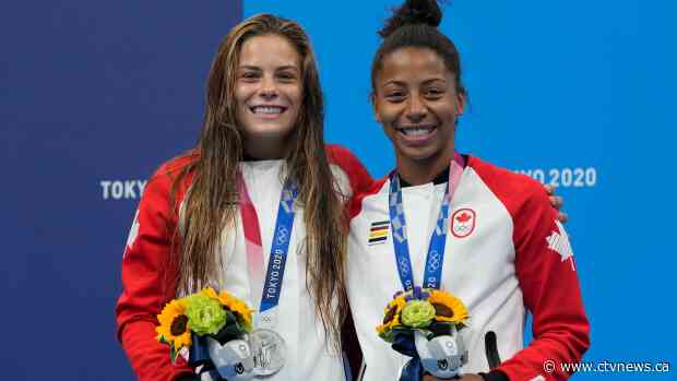 Canadian divers Abel, Citrini-Beaulieu win silver in women's 3m synchro