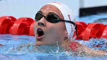 Kylie Masse loses Olympic backstroke record minutes after winning heat