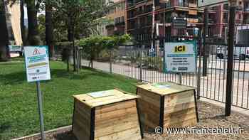 Le premier composteur public installé dans la Métropole de Nice - France Bleu