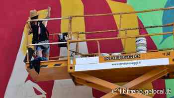 Quattro murali d'artista su una vecchia cabina Enel - Il Tirreno