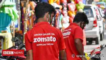 India Zomato: Shares of food delivery app soar on market debut