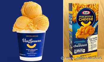 Kraft Macaroni and Cheese ice cream?! Food oddity immediately sells out, breaks the internet - Daily Mail