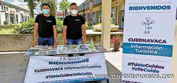 Instalan módulos de orientación turística en plazas y espacios públicos de Cuernavaca - Diario de Morelos