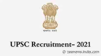 UPSC Recruitment 2021: Vacancies in Ministry of Home Affairs, check eligibility, payscale and important details