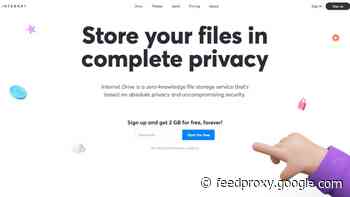Internxt cloud storage