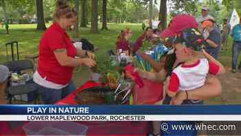City's "Play in Nature" event promotes outdoor play for children