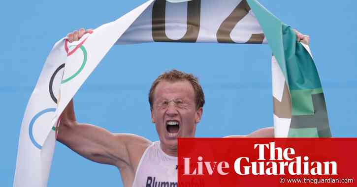 Olympics 2020 day three: Kristian Blummenfelt wins men’s triathlon ahead of Alex Yee, swimming, gymnastics and more – live!