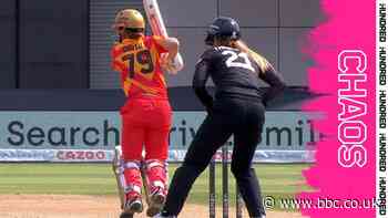 The Hundred - Manchester Originals v Birmingham Phoenix: Injured Davies 'run out by her runner'