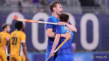 Hockeyers halen opgelucht adem na belabberde start tegen Zuid-Afrika - NOS