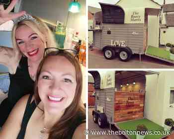 The Boozy Mares: Westhoughton duo brings horsebox to town - The Bolton News