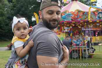 Families enjoy Eid in the Park festival