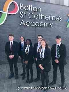 Bolton St Catherine's Academy pupils unveil smart new look as they bring back the art of tying a tie